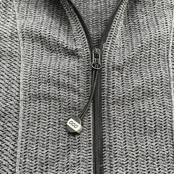 Lorna Jane Active Seamless Gray Charcoal‎ Athletic Zip Jacket Sweater - Picture 4 of 15